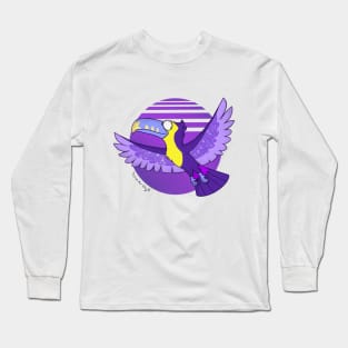 Retrowave Toucan Long Sleeve T-Shirt